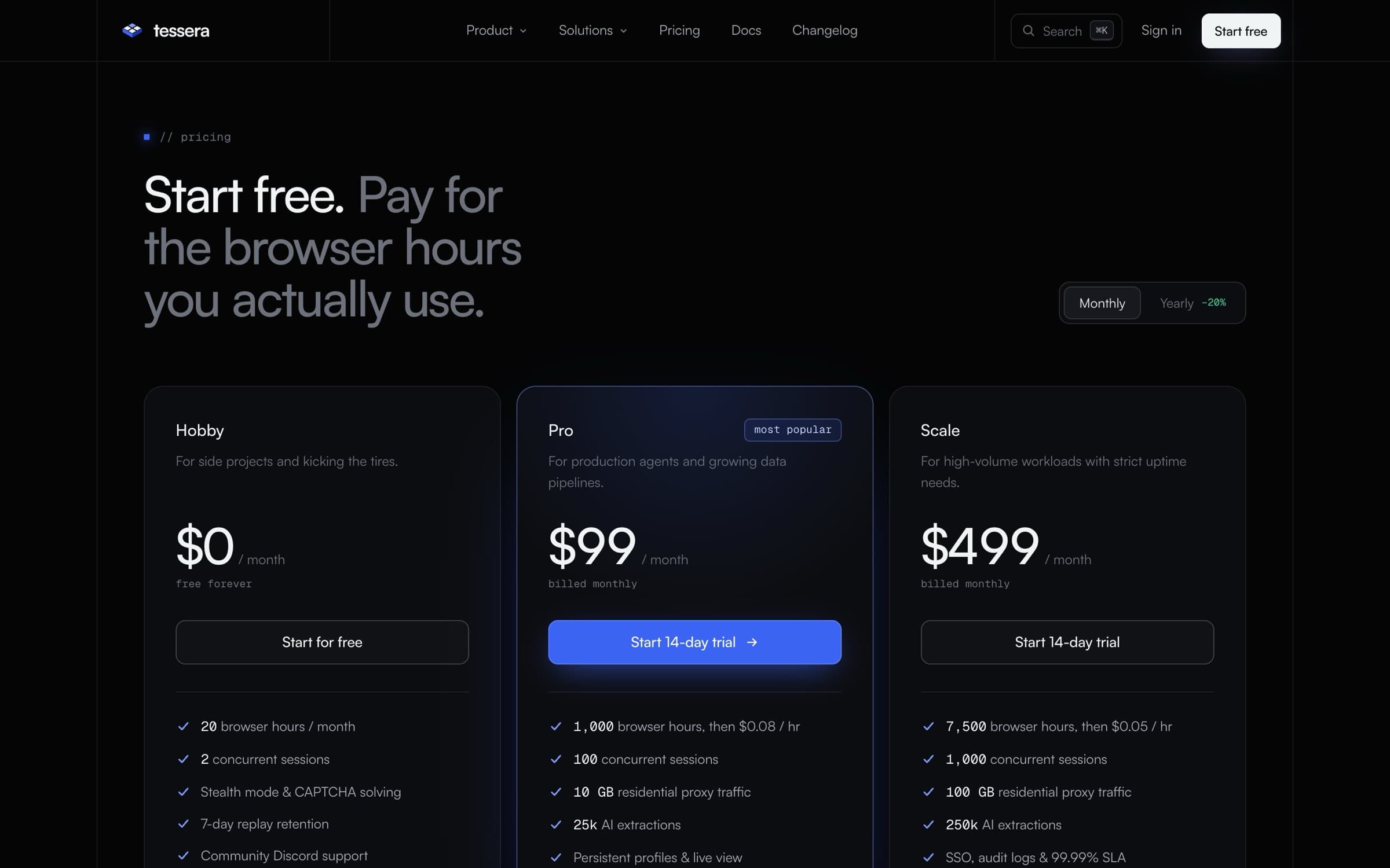 Usage-based pricing
