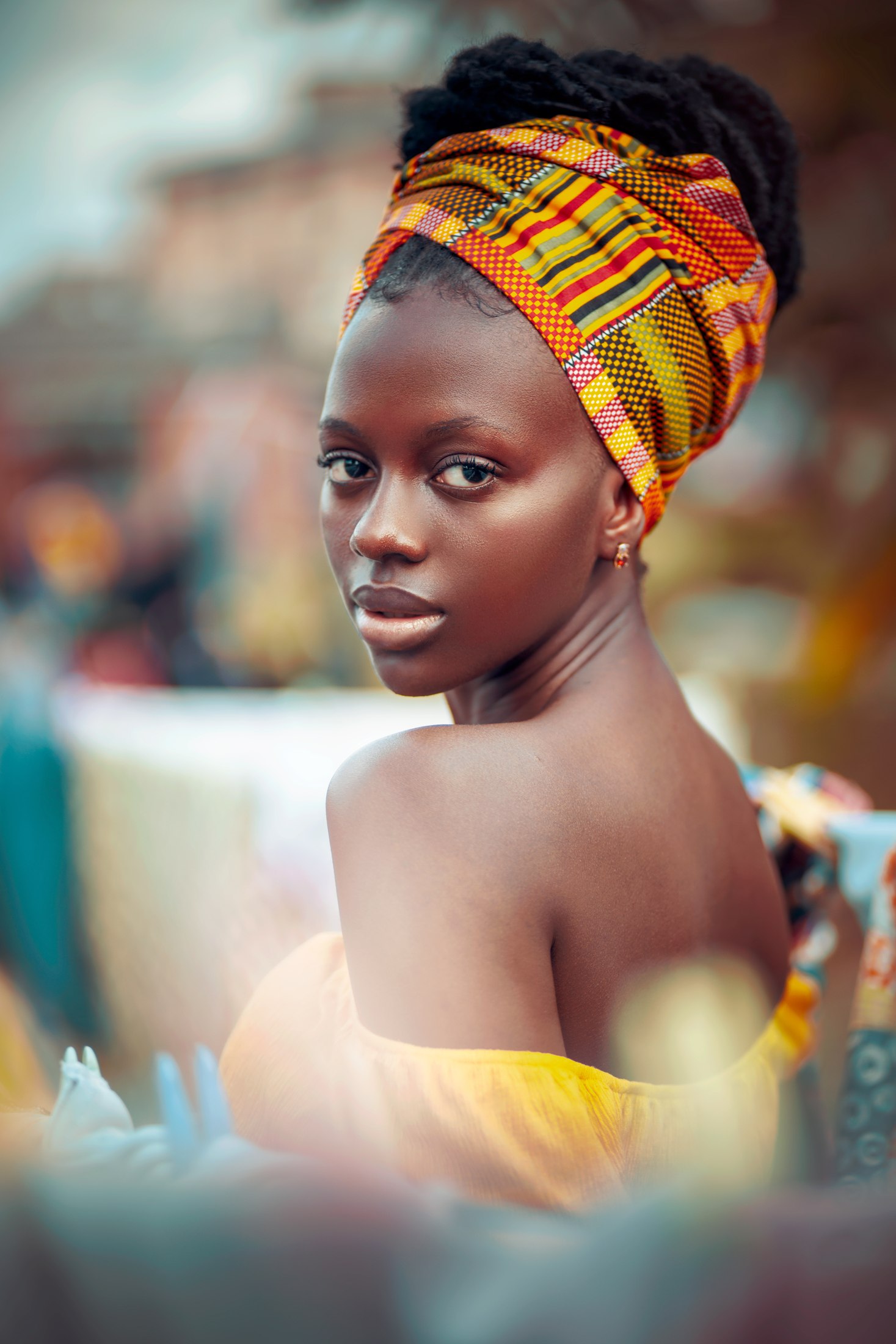 Portrait, considered composition