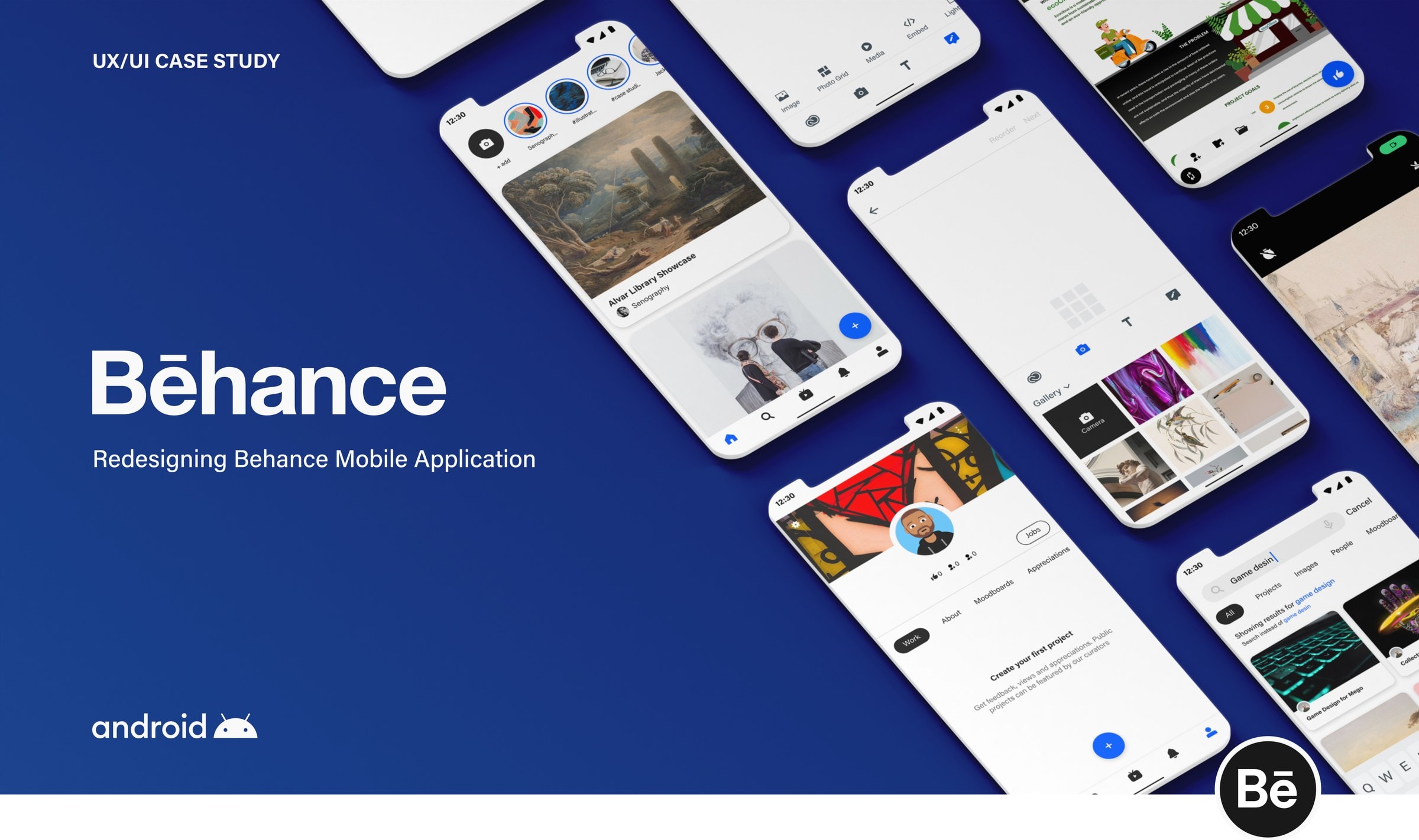 Behance, redesigned — cover image
