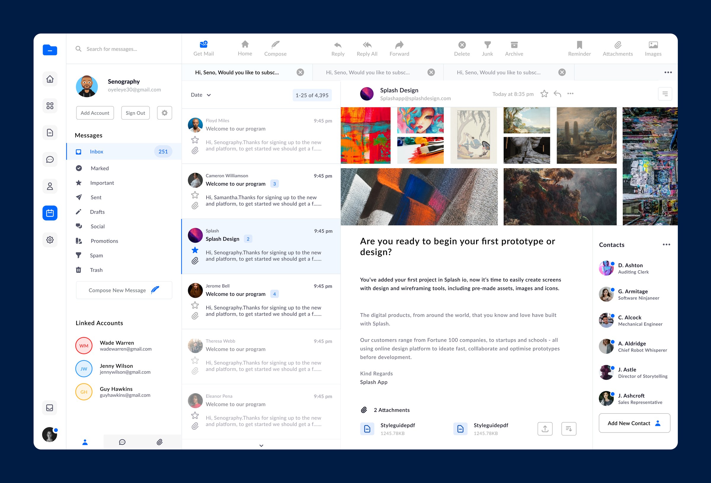 Email Dashboard — cover image