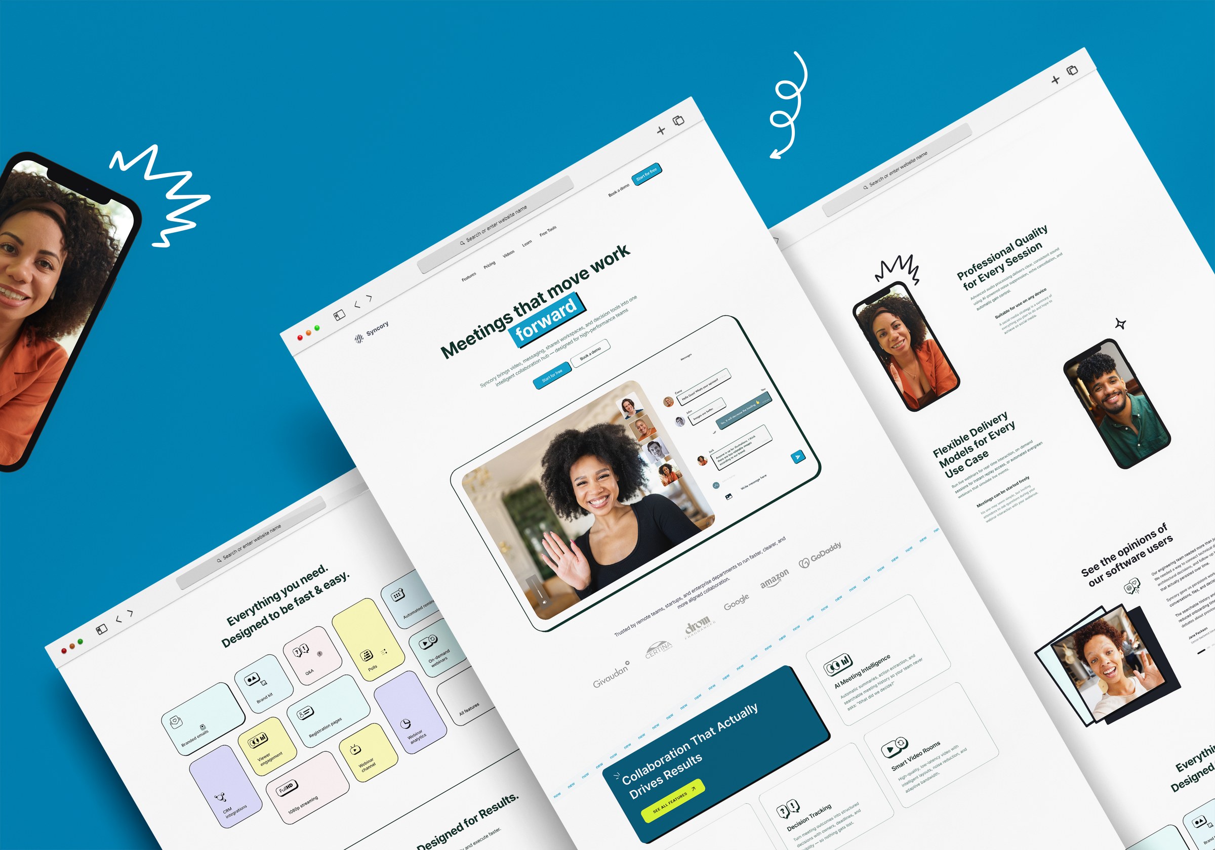 Syncory — live site preview