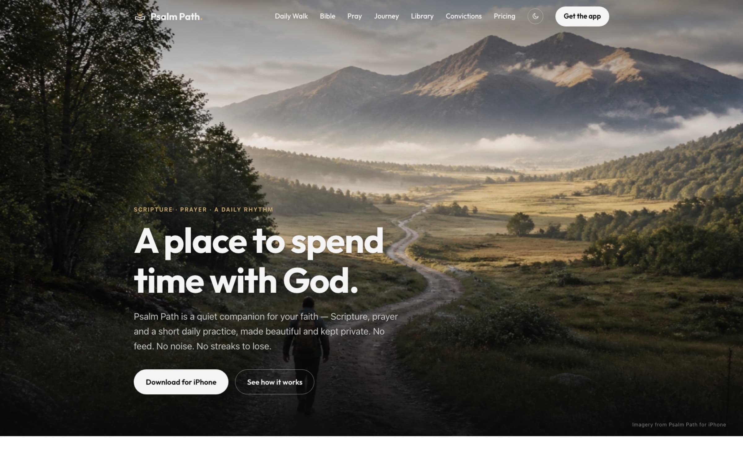 Psalm Path: a place to spend time with God