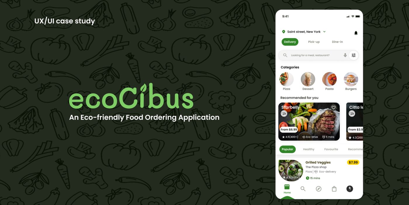 ecoCibus food ordering application